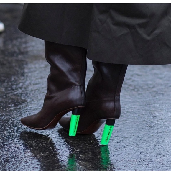 vetements highlighter heels